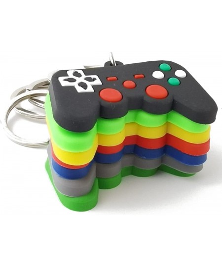 42PCS Video Game Controller Keychains Game Controller Handle Key Ring Video Game Keychain Pendant for Video Game Party Favors...