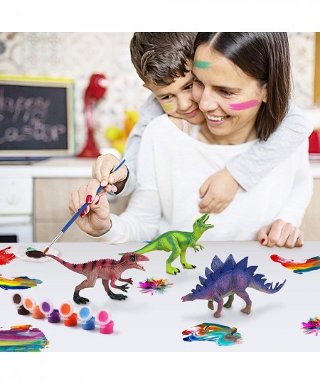 60Pcs Dinosaur Painting Kits for Kids DIY Arts Crafts and Supplies Set Painting Kit Kids Educational Set Toys 4 5 6 7 8 Years...