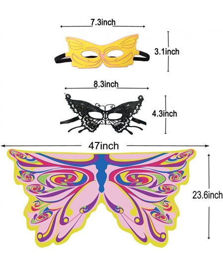 Fairy Wings Butterfly Costume Wings for Girls Dress up Halloween and Birthday Party $21.53 - Kids' Costumes