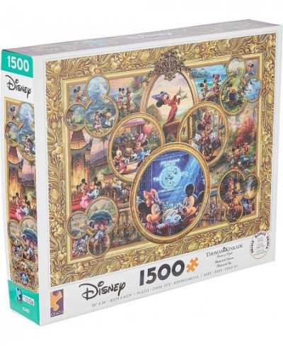 Thomas Kinkade - Disney Dreams Collection - Mickey's 90th Birthday Collage - 1500 Piece Jigsaw Puzzle $25.94 - Jigsaw Puzzles