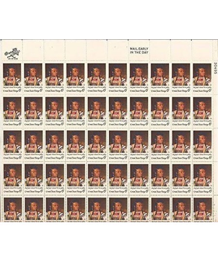 Chief Joseph Sheet of 50 x 6 Cent US Postage Stamps Scott 1364 $22.77 - Collectibles Display & Storage