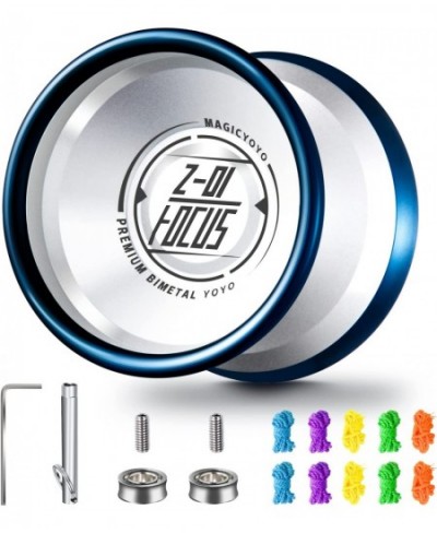 Z01 Focus Professional Unresponsive Yoyo for Kids Aluminum Alloy Bi Metal Yoyo Ball Great Pro Yoyo for Kids and Advanced Extr...