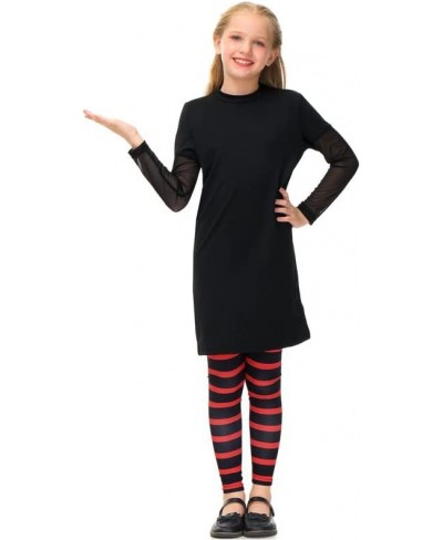 Halloween Girls Hotel Vampire Costume with Leggings 4-12 Years $50.81 - Kids' Costumes