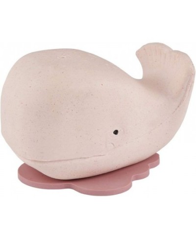 Upcycled Whale Bath Toy (Champagne Pink). Upcycled Rubber Plant Based Plastic-Free Eco-Friendly & BPA-Free $31.89 - Bathtub Toys