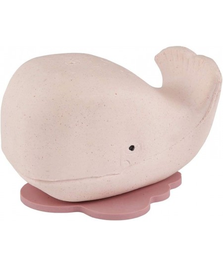 Upcycled Whale Bath Toy (Champagne Pink). Upcycled Rubber Plant Based Plastic-Free Eco-Friendly & BPA-Free $31.89 - Bathtub Toys