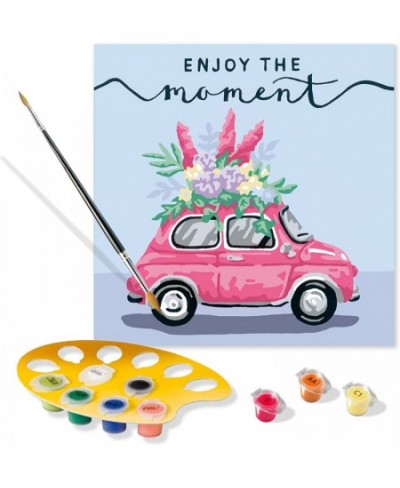 CreArt Enjoy The Moment Paint by Numbers Kit for Adults - Painting Arts and Crafts for Ages 12 and Up $27.63 - Craft Kits