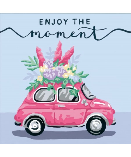 CreArt Enjoy The Moment Paint by Numbers Kit for Adults - Painting Arts and Crafts for Ages 12 and Up $27.63 - Craft Kits