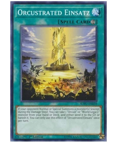 Orphegel Einsatz - SOFU-EN059 - Soul Fusion - 1st Edition - Common $11.00 - Card Games