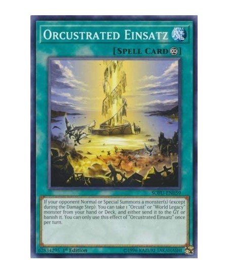 Orphegel Einsatz - SOFU-EN059 - Soul Fusion - 1st Edition - Common $11.00 - Card Games