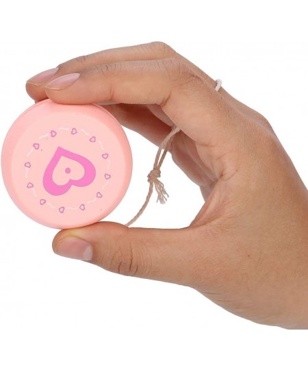 Yoyo Toy Wooden Cartoon Yoyo Ball Educational Toy for Kids Children(Pink Heart) $15.75 - Yo-Yos