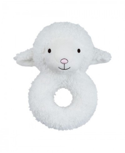 Baby Lamb Soft Rattle Toy Sheep Plush Infant Shaker Rattle Easy-Grasp Stuffed Animal Toy Birthday Gifts for Babies Toddlers B...