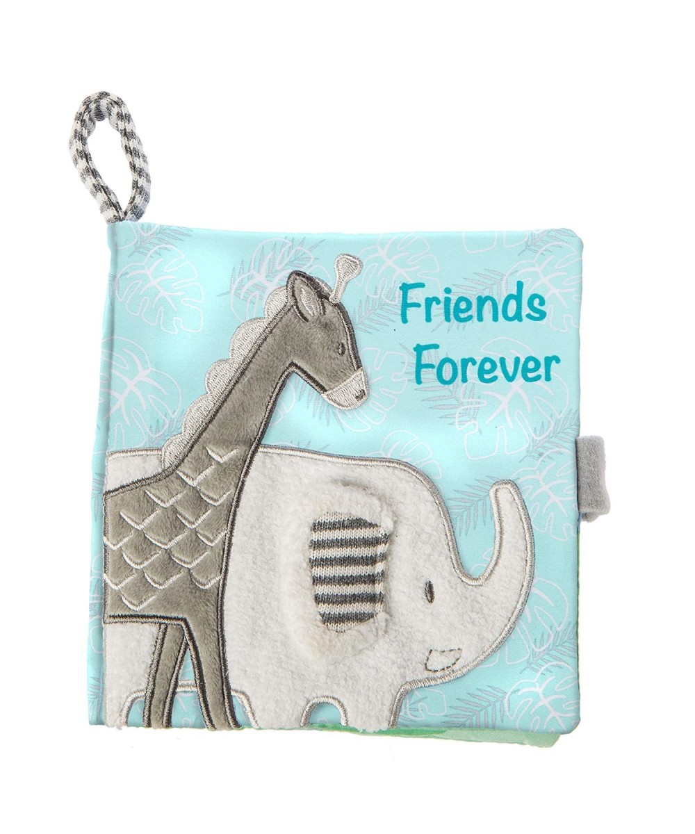 Touch & Feel Soft Cloth Book with Crinkle Paper and Squeaker Afrique Boutique Friends Forever $42.61 - Plush Purses