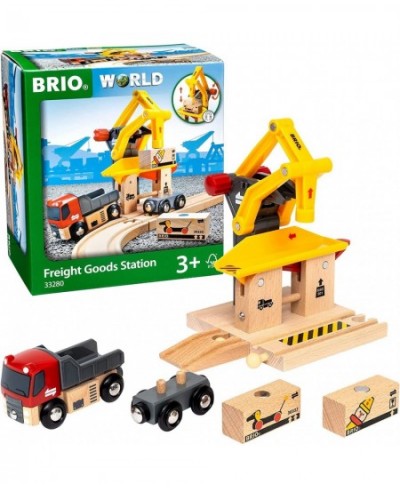 World - 33280 Freight Goods Station | Toy Train Accessories for Kids Age 3 and Up Green $69.27 - Kids' Play Trains & Trams