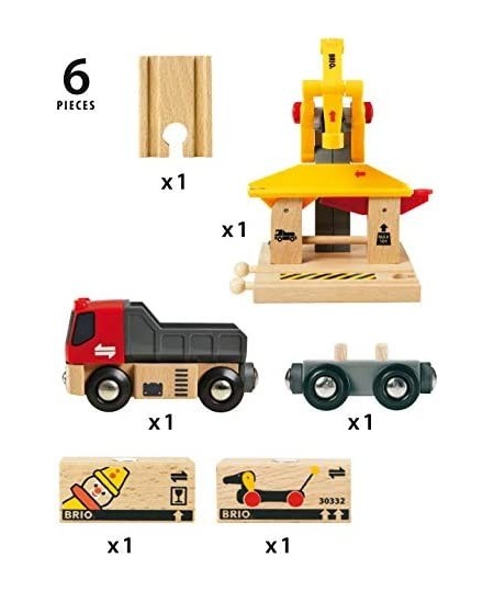 World - 33280 Freight Goods Station | Toy Train Accessories for Kids Age 3 and Up Green $69.27 - Kids' Play Trains & Trams