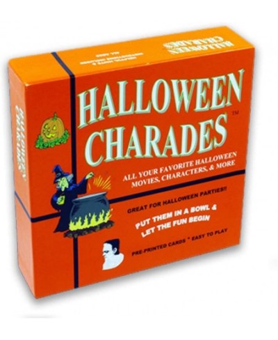 Halloween Charades - the perfect Halloween Party Game - This Original Charades Game has characters like Count Dracula and mor...