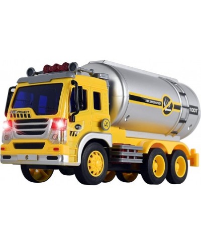 WolVolk Friction Powered Oil Tanker Truck Toy with Lights and Sounds for Kids $43.52 - Kids' Play Trucks