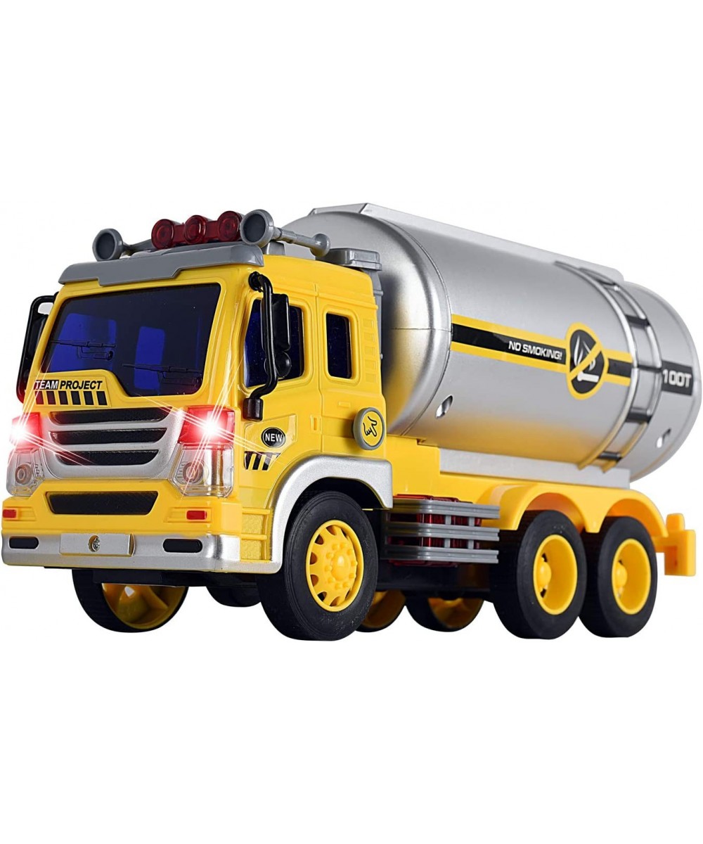 WolVolk Friction Powered Oil Tanker Truck Toy with Lights and Sounds for Kids $43.52 - Kids' Play Trucks