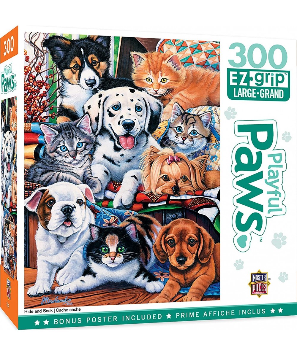 300 Piece EZ Grip Jigsaw Puzzle - Hide and Seek - 18"x24 $24.53 - Jigsaw Puzzles