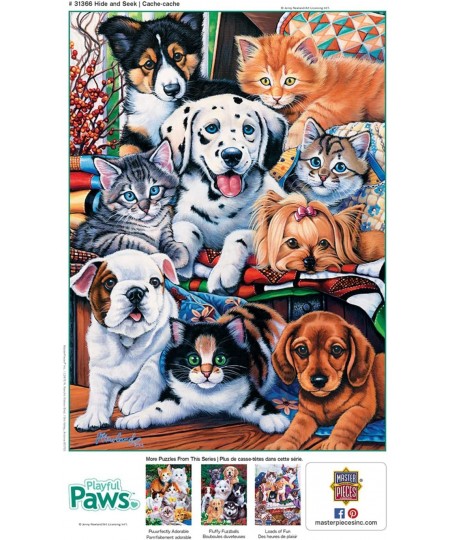 300 Piece EZ Grip Jigsaw Puzzle - Hide and Seek - 18"x24 $24.53 - Jigsaw Puzzles