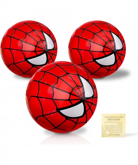 Spider Hero 16 inch Large inflatable Red Beach Ball Super Hero Toys Game Ball -Fun Indoor and Outdoor Gift - Suitable for Bea...