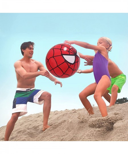 Spider Hero 16 inch Large inflatable Red Beach Ball Super Hero Toys Game Ball -Fun Indoor and Outdoor Gift - Suitable for Bea...