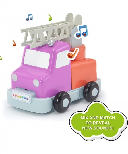 Wow! PODS CoComelon Toys Build & Reveal Musical Vehicles | School Bus Fire Engine and Ice Cream Van | Sounds and Songs with M...