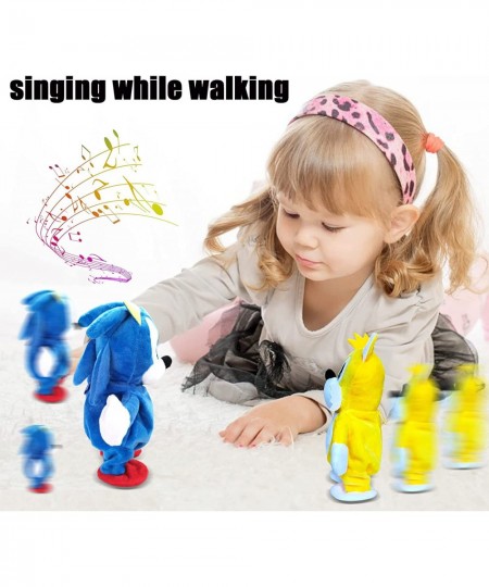 Singing Sonic Plush Walking and Repeat What You Say Plush Toy Interactive Sonic Stuffed Plush Figure Gift for Kids $32.15 - P...