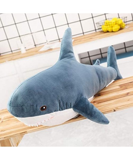 39 inch Large Shark Stuffed Animal Toy Plush Shark Toys Stuffed Animal Sharks Soft Shark Cushion Pillow Shark Plush Pillow St...