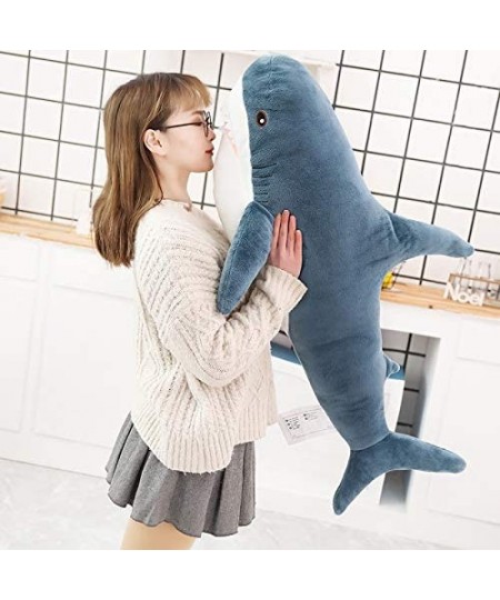 39 inch Large Shark Stuffed Animal Toy Plush Shark Toys Stuffed Animal Sharks Soft Shark Cushion Pillow Shark Plush Pillow St...