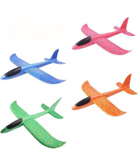 Manual Throwing Foam Airplane Toys 4PCS Glider Plane Model Aircraft Kit for Boys Girls Toddlers Adults Outdoor Sports $23.83 ...