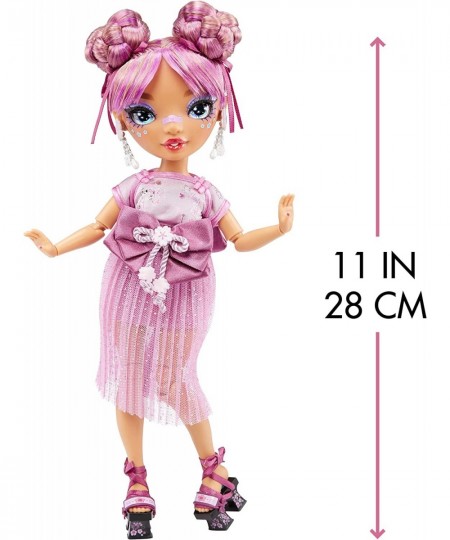 Lila Yamamoto- Mauve Purple Fashion Doll. 2 Designer Outfits to Mix & Match with Accessories Great Gift for Kids 6-12 Years O...