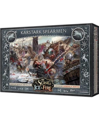 A Song of Ice and Fire Tabletop Miniatures Karstark Spearmen | Strategy Game for Teens and Adults | Ages 14+ | 2+ Players | A...