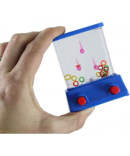 Small Water Games - Push Button to Put Rings on Pegs - Hand Held Travel Arcade Game Party Favor (3 Water Games) $27.89 - Trav...