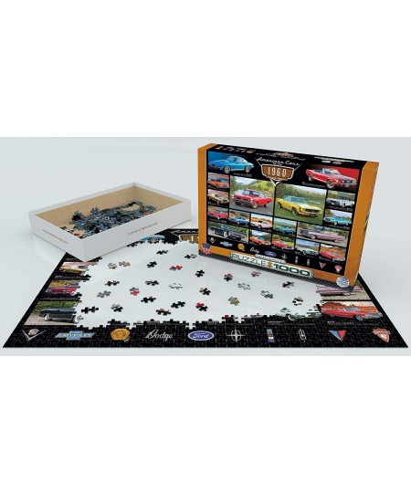 1960's Cruisin' Classics Jigsaw Puzzle (1000-Piece) $30.74 - Jigsaw Puzzles