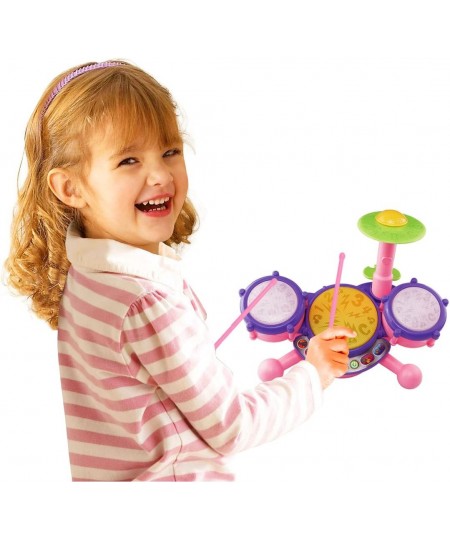 KidiBeats Drum Set Pink $39.07 - Kids' Musical Instruments