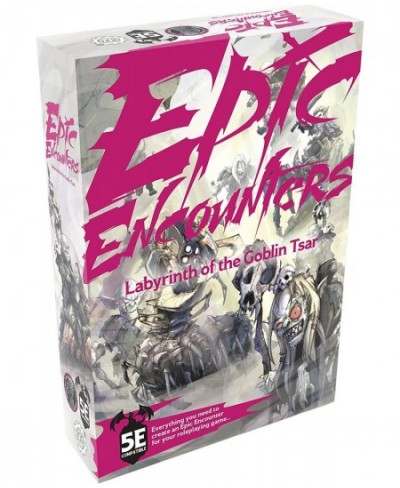 Epic Encounters: Labyrinth of The Goblin Tsar – 20 Unpainted Miniatures Compatible with DND Dungeons and Dragons and Other Ta...