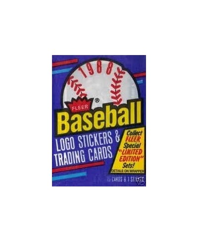 1988 Baseball Logo Stickers & Trading Cards (1 Wax-pack) $15.99 - Trading Cards & Accessories