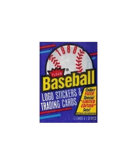 1988 Baseball Logo Stickers & Trading Cards (1 Wax-pack) $15.99 - Trading Cards & Accessories