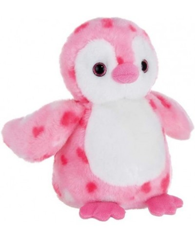 Bearington Precious Heart Pink Plush Penguin Stuffed Animal 9 Inches $32.55 - Stuffed Animals & Teddy Bears