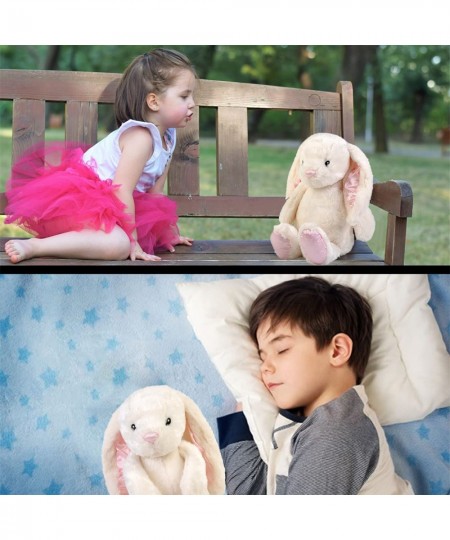 Bunny Stuffed Animal: Cute and Soft Bunny Plush Toy Floppy Long Eared White Brynn Rabbit for Girls Boys and Kids 17 inches $3...