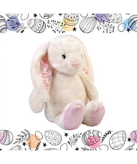 Bunny Stuffed Animal: Cute and Soft Bunny Plush Toy Floppy Long Eared White Brynn Rabbit for Girls Boys and Kids 17 inches $3...