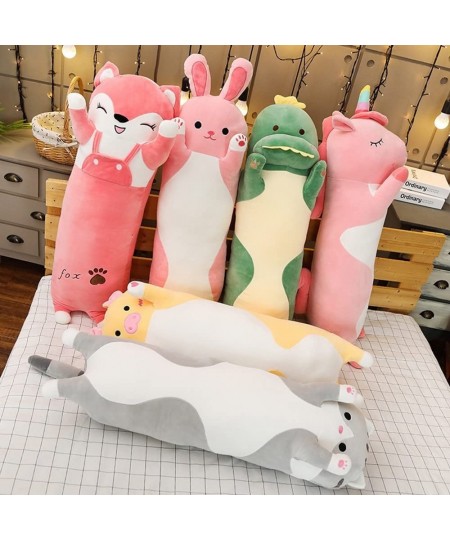 Plush Fox Toy Long Pink Fox Stuffed Animal Pillow Kids Plush Toy Pillow Gift for Kids and Girls(Fox 110cm/43.3in) $72.33 - Ki...