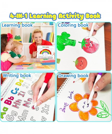 Montessori Preschool Learning Activities Newest 29 Themes Busy Book - Preschool Workbook Activity Binder Montessori Toys for ...