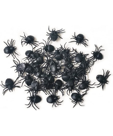 Realistic Plastic Spider Toys Fake Spider Prank Prop Joke Spiders and Spider Rings for Halloween Party Decorations Gift Party...