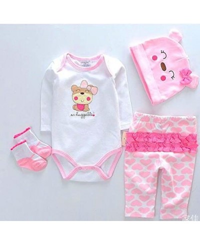 NPKDOLL Reborn Baby Dolls Clothes for 20"- 22" Reborn Dolls Clothes Clothing for Girls (Bear-Pink) $26.87 - Doll Accessories