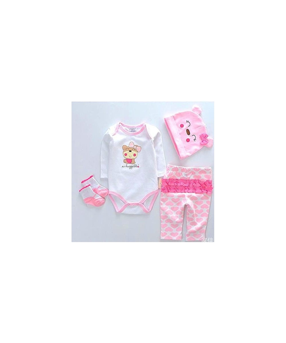 NPKDOLL Reborn Baby Dolls Clothes for 20"- 22" Reborn Dolls Clothes Clothing for Girls (Bear-Pink) $26.87 - Doll Accessories