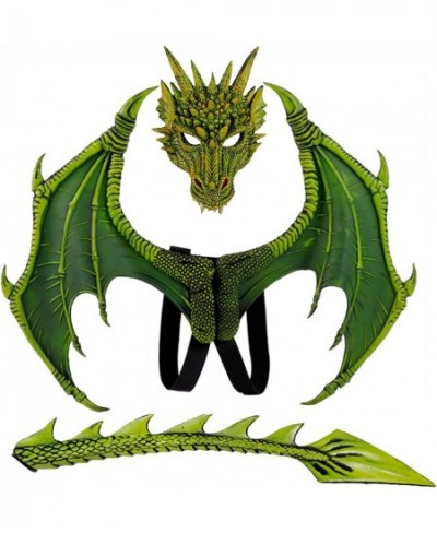 Kids Dragon Wings Costume Dinosaur Tail Mask Set Cosplay costume $61.71 - Kids' Costumes