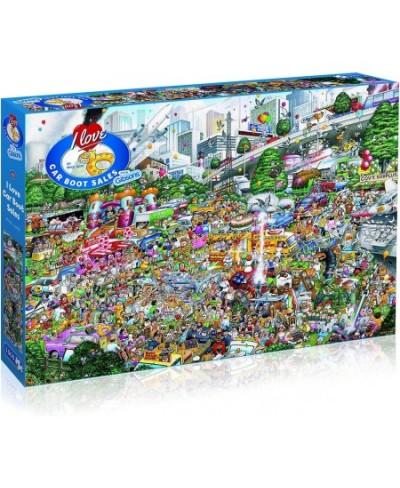 I Love Car Boot Sales Jigsaw Puzzle (1000 Piece) Puzzle $56.48 - Jigsaw Puzzles