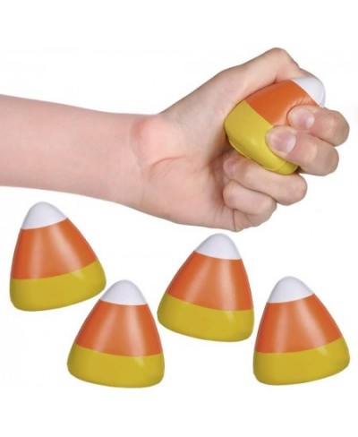 Mini Candy Corn Stress Relief Toys Set of 12 Slow Rising Squeezy Toys for Kids Halloween Party Favors and Non-Candy Trick or ...