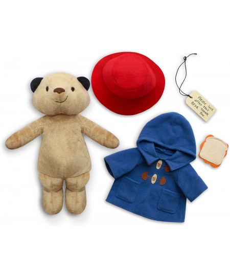 Paddington Bear Collection/Classic Seated Paddington Bear Soft Stuffed Plush Toy- 12" H $61.13 - Stuffed Animals & Teddy Bears